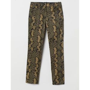 H&M snake skin work pants. Size 4.